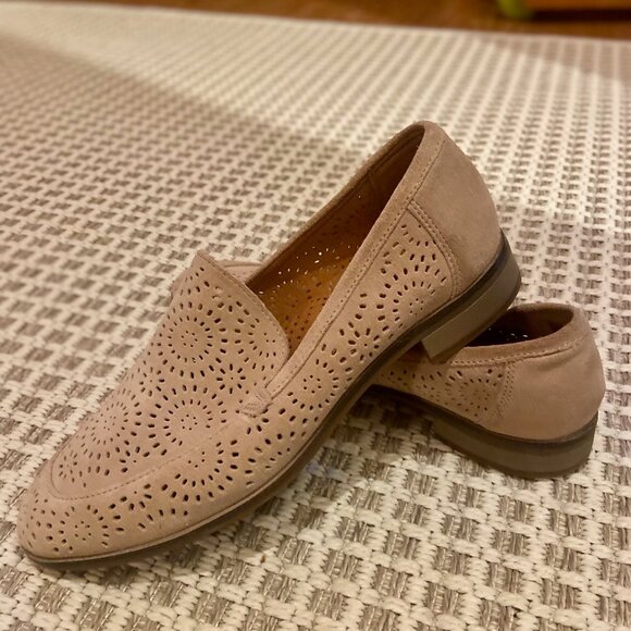 Clarks Women's Trish Calla Loafer Tan Sand Suede US size 8.5M - Picture 6 of 6